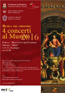 Musica nel Chiostro - 4 concerti al Museo