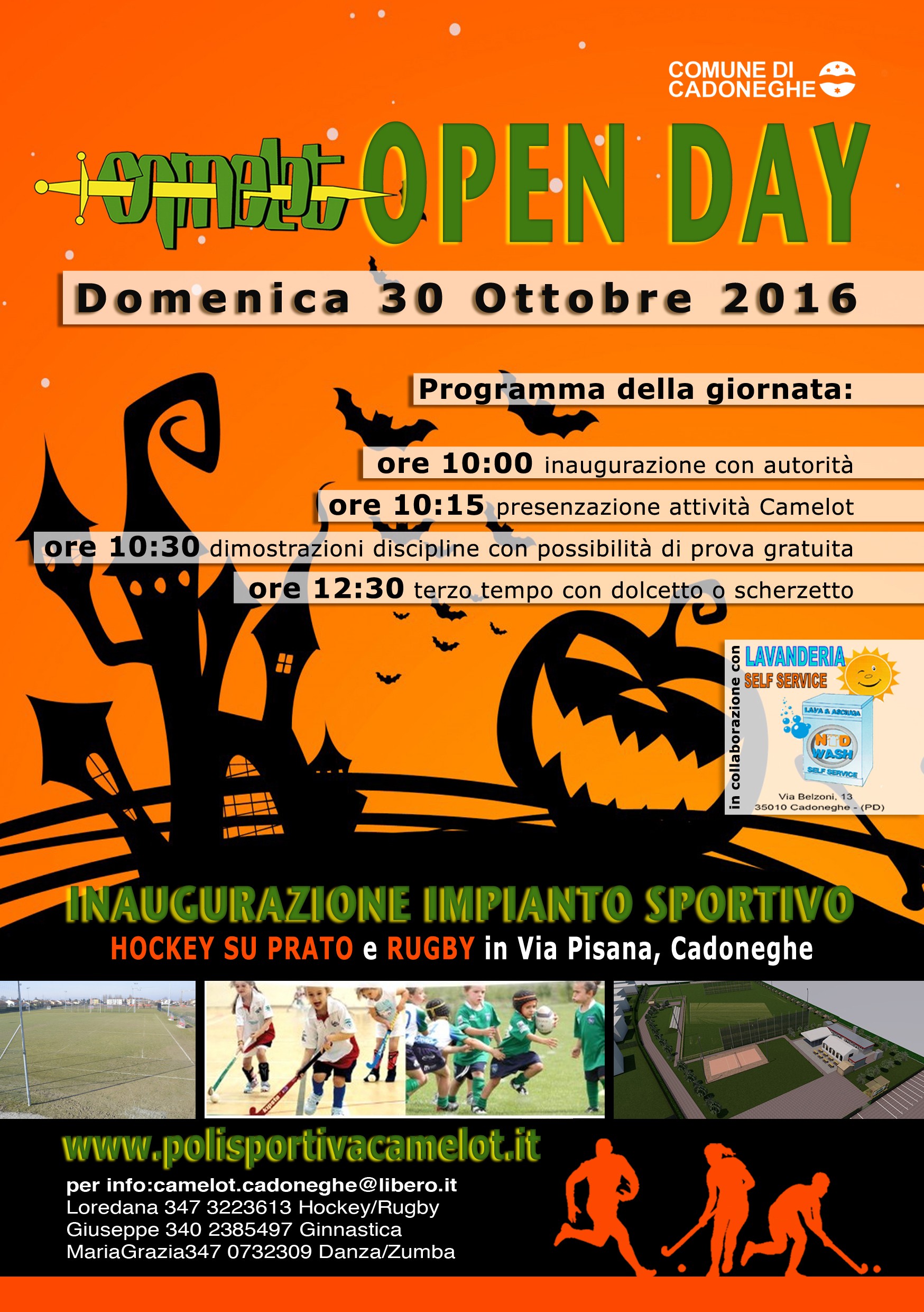 Camelot OPEN DAY - 30 Ottobre 2016