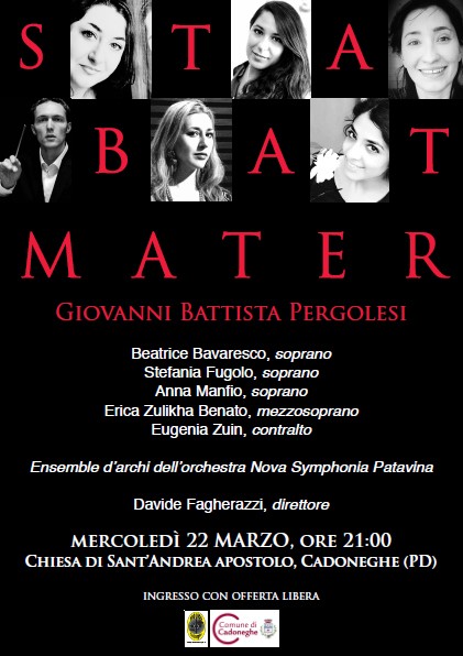 L’Ensemble Amicàntica propone l’esecuzione integrale dello “Stabat Mater” di Giovanni Battista Pergolesi.