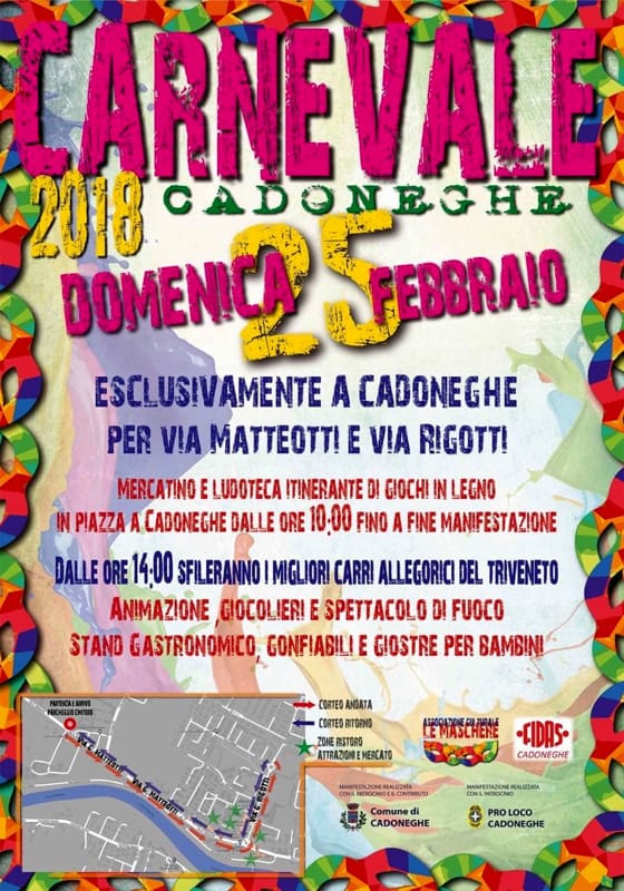 Carnevale Cadoneghe 25 Febbraio 2018