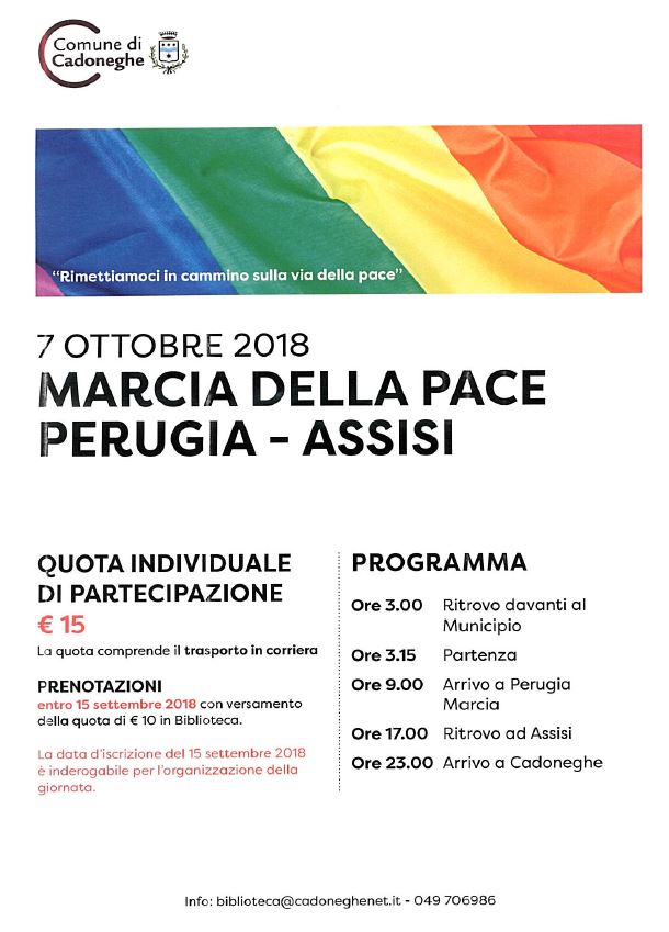 Marcia della Pace PERUGIA - ASSISI