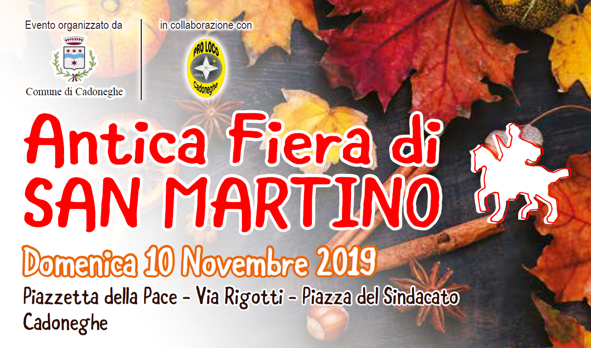 "Antica Fiera di San Martino" 2019