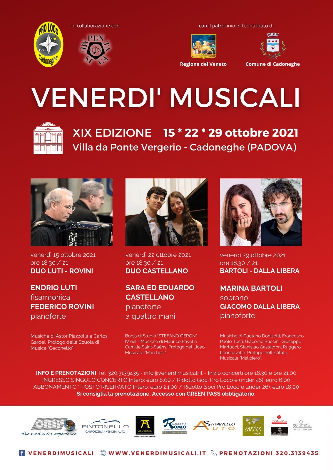 Venerdì Musicali 2021