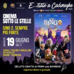 ESTATE a CADONEGHE 2024 - 19 Giugno Cinema all'aperto