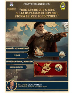 Conferenza sulla Battaglia di Lepanto a Cadoneghe con Giovanni Mari